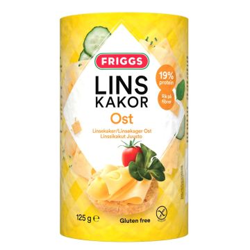 FRIGGS LINSSIKAKKU JUUSTO GTON 125 G