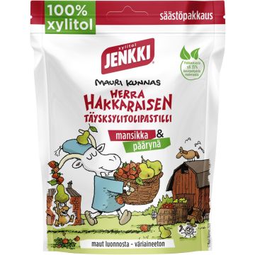 JENKKI HERRA HAKKARAINEN TÄYSKSYLITOLIPASTILLI 150 G
