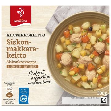 SAARIOINEN SISKONMAKKARAKEITTO 300 G
