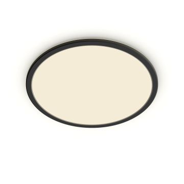 PHILIPS KATTOVALAISIN 29,5 CM 18W 27K IP44 MUSTA PYÖREÄ