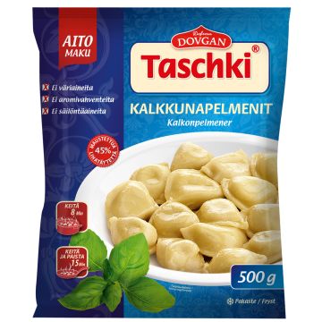 TASCHKI PELMENI KALKKUNA 500 G TASCHKI PELMENI KALKKUNA 500 G