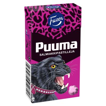 FAZER PANTTERI PUUMA SALMIAKKALAKRITSIRAKEITA 38 G