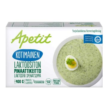 APETIT PINAATTIKEITTO LAKTOOSITON 400 G