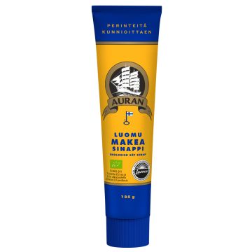 AURAN LUOMU MAKEA SINAPPI 125 G