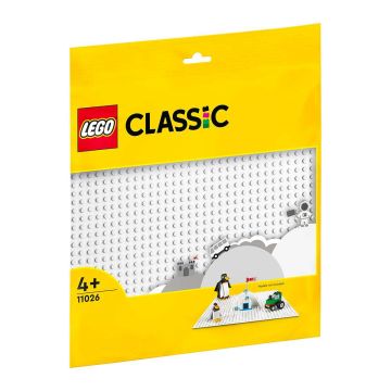 LEGO CLASSIC 11026 VALKOINEN RAKENNUSLEVY