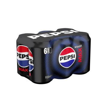 PEPSI MAX 0,33 TLK 6-PACK 1,98 L