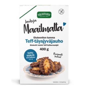 VILJATUOTE TEF TÄYSJYVÄJAUHO GLUTEENITON 400 G