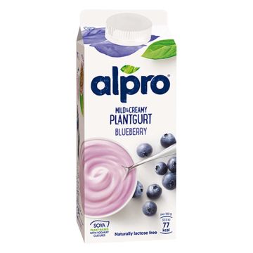 ALPRO MILD&CREAMY SOIJAVALMISTE MUSTIKKA 750 G