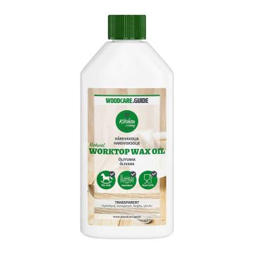 W.G. NATURAL WORKTOP WAX OIL, KIRKAS 250 ML