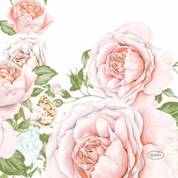 DUNI LAUTASLIINA ROSE GLORY 24CM 20KPL