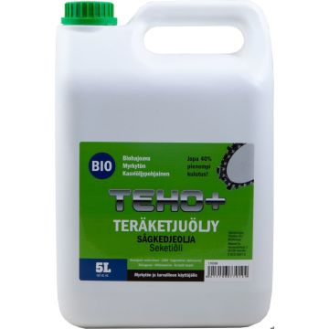 TEHO+ EKO TERÄKETJUÖLJY 5 L