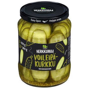 HERKKUMAA VOILEIPÄKURKKU 360 G