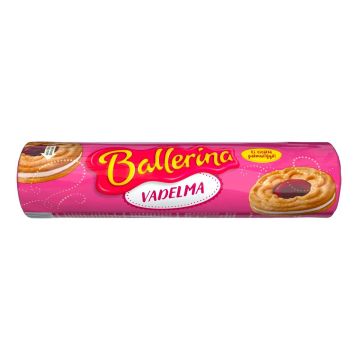 KANTOLAN BALLERINA TÄYTEKEKSI VADELMA 190 G