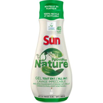 SUN ALL-IN-1 KONETISKIGEELI WHITE VINEGAR 700ML 700 ML