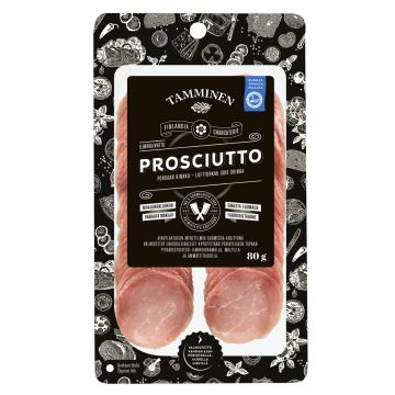 TAMMINEN ILMAKUIVATTU PROSCIUTTO 80 G