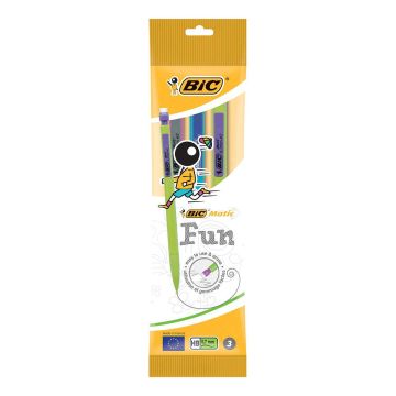 BIC MATIC FUN LYIJYTÄYTEKYNÄ 0,7 3KPL