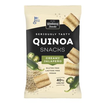 WS QUINOA SNACKS CREAMY JALAPENO 45 G