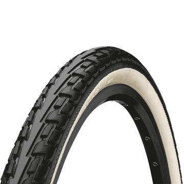 CONTINENTAL RIDE TOUR ULKORENGAS 28" 37-622 PISTOSUOJATTU, MUSTA