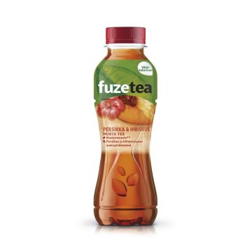 FUZE TEA PERSIKKA-HIBISKUS KMP 400 ML FUZE TEA PERSIKKA-HIBISKUS KMP 400 ML