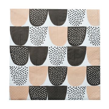 HAVI KAUNISTE LAUTASLIINA SOKERI BEIGE 20KPL/33CM
