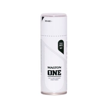 MASTON SPRAYMAALI ONE POHJAMAALI VALKOINEN 400 ML