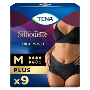 TENA SILHOUETTE LADY PANTS M BLACK 9 KPL