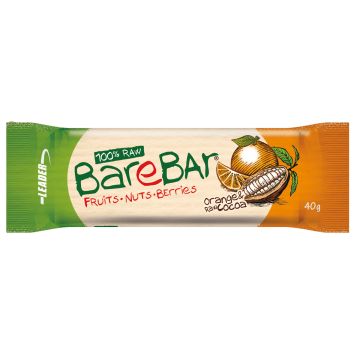 LEADER BAREBAR ENERGY APPELSIINI KAAKAO LAKTON GTON 40 G LEADER BAREBAR ENERGY APPELSIINI KAAKAO LAKTON GTON 40 G