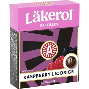 LÄKEROL CLASSIC RASPERRY LICORICE 25 G