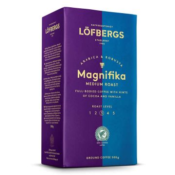 LÖFBERGS LILA KAHVI MAGNIFIKA SJ 500 G