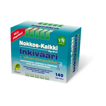 VIA NATURALE NOKKOS-KALKKI-INKIVÄÄRI 140 KPL