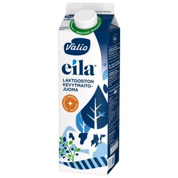 VALIO EILA KEVYTMAITOJUOMA LAKTON 1L