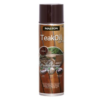 MASTON TEAK OIL SPRAY RUSKEA 500 ML