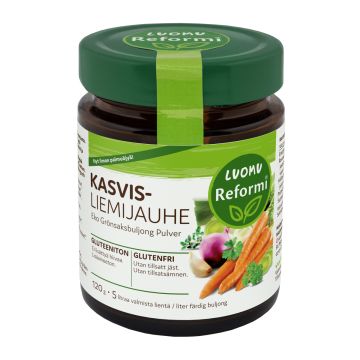 REFORMI LUOMU KASVISLIEMIJAUHE 120 G