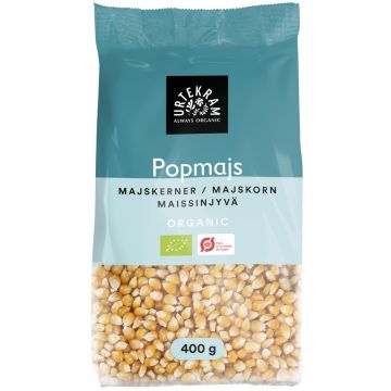 URTEKRAM POPCORN LUOMU 400 G