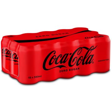 COCA-COLA ZERO 0,33 TLK 15-PACK 4,95 L