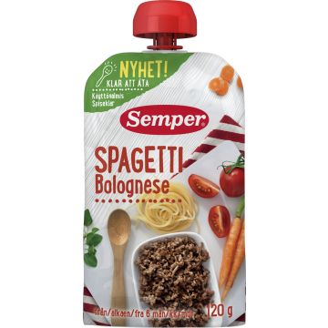 SEMPER SPAGETTI BOLOGNESE 6KK 120 G