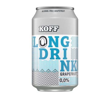 KOFF LONG DRINK 0,0% GRAPEFRUIT TLK 330 ML