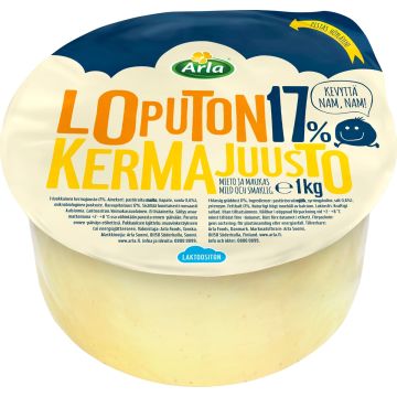 ARLA LOPUTON KERMAJUUSTO 17% 1KG