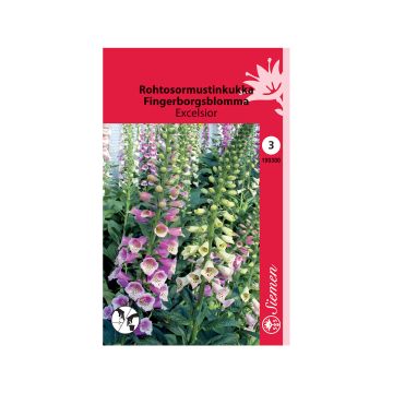 SIEMEN ROHTOSORMUSTINKUKKA EXCELSIOR HR3