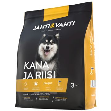 JAHTI&VAHTI TÄYSRAVINTO KANA JA RIISI 3 KG