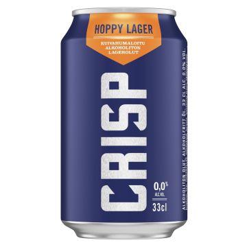 KOFF CRISP HOPPY LAGER 0% TLK 330 ML
