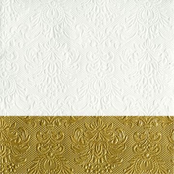 AMBIENTE LAUTASLIINA 33X33 ELEGANCE DIP GOLD