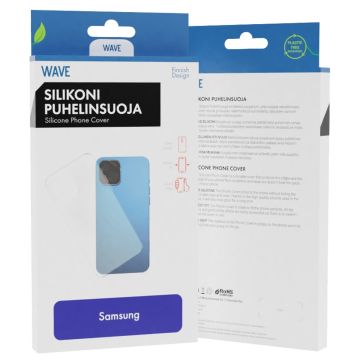 WAVE SILIKONISUOJA, SAMSUNG GALAXY A53 5G, KIRKAS