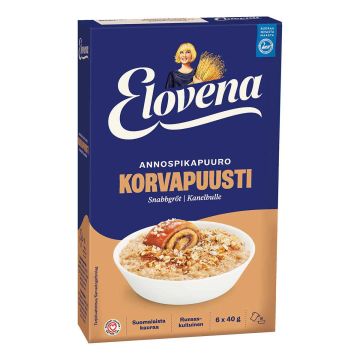 ELOVENA HETKI KORVAPUUSTI ANNOSPIKAPUURO 240 G