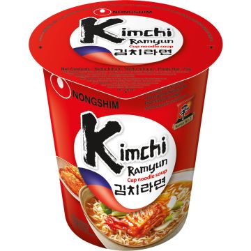 NONG SHIM CUP NOODLES KIM CHI RAMEN 75 G