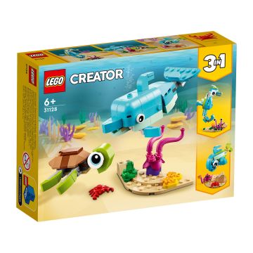 LEGO CREATOR 31128 DELFIINI JA KILPIKONNA