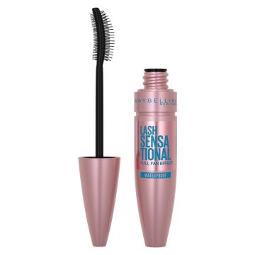 MAYBELLINE LASH SENSATIONAL VERY BLACK WP -MASKARA