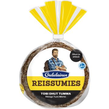 OULULAINEN REISSUMIES TOSI OHUT TUMMA 5KPL 200 G