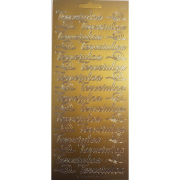 ÄÄRIVIIVATARRA 10X23CM TERVETULOA MATTAKULTA