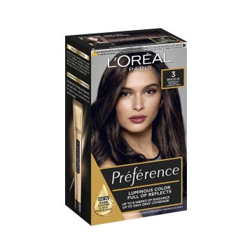 LOREAL PREFERENCE 3 BRASILIA DARK BROWN TUMMANRUSKEA KESTOVÄRI